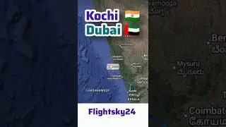 Kochi to Dubai flight |India🇮🇳 - UAE🇦🇪 flight ✈️ #explore #aviation #trending #viral #shorts