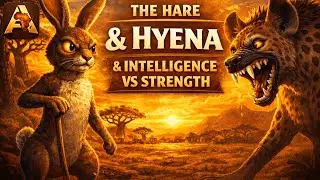 The Hare and the Hyena | African Folktale of Wisdom and Intelligence