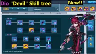 Dio - Devil New Skill Tree (2024.10.16) Grandchase Classic