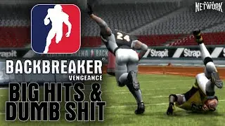 Backbreaker: Vengeance - Big Hits, Fails & Touchdowns (Multiplayer Tackle Alley)