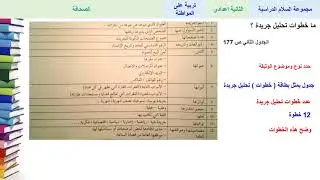 الصحافة  (تتمة) - تربية على المواطنة - الثانية ثانوي إعدادي