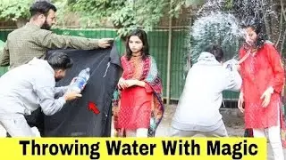 Throwing Water On cute Strangers | Rajasthan Prank | #prank