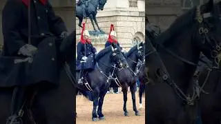 Crowds are much more manageable at Buckingham Palace and changing of the Horse Guards on Sunday.