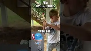 POV: Baseball 9 Bats pt. 2 #baseball9