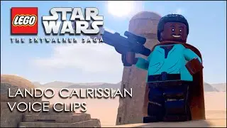 LEGO Star Wars: The Skywalker Saga | Lando Calrissian Voice Clips