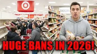 20 Grocery Staples Hit by New 2026 Bans (Last Shipments Arrive in March)