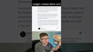 Ledger creates debit card