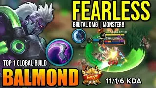 BALMOND BEST BUILD 2023 | BUILD TOP 1 GLOBAL BALMOND GAMEPLAY | MOBILE LEGENDS