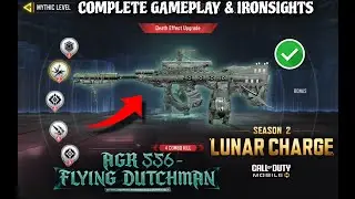 *NEW* Free Mythic AGR Flying Dutchman Gameplay kill effect ironsights Level 1 To max Leaks Codm 2026