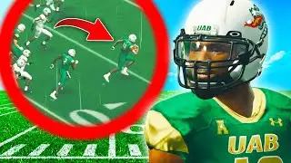 I found a Broken QB Play! NCAA 24 Coach Mode