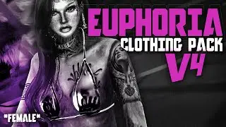 Euphoria - Female FiveM Clothing Pack / GTA5 FiveM Clothing Pack / Best Clothing
