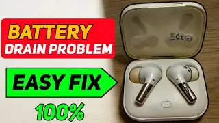 Устранение проблемы с разрядкой аккумулятора OnePlus Buds Pro