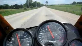 Kawasaki Ninja500R Acceleration 0-100km/h in 4.26 sec
