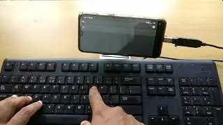 Realme 5 Pro OTG Test with USB Wired Keyboard | OTG Support All New Realme Series 2020