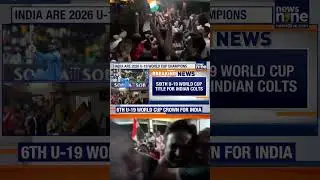 India Crush England by 100 Runs | Vaibhav Suryavanshi Stars in 6th U-19 WC Win | News9