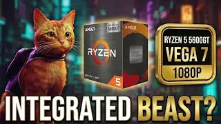 STRAY / RYZEN 5 5600GT / VEGA 7 GRAPHICS / TEST IN 1080P HIGH / MEDIUM #1