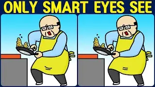 [Spot the Difference Brain Training] Find them all and prove your smartness.