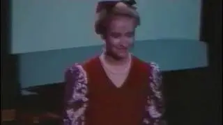 1987: Anne Fisch, soprano opera singer, in the Finals of the Australian Singing Competition