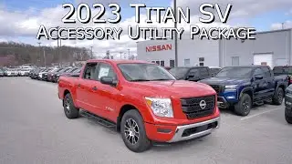 New 2023 Nissan titan SV Accessory Utility Package|Nissan of Cookeville