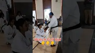 Karate Belt Test🥋🫡 #karate #shorts