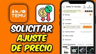 Como Solicitar un Ajuste de Precio en Temu - Gu&iacute;a R&aacute;pida