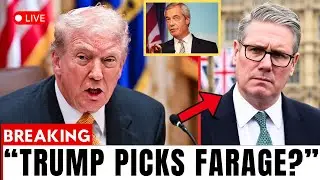 1 MIN AGO: Starmer DOOMED as Trump BACKS Farage &mdash; UK Faces Mass Deportation Shock!