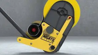 New Mighty Liner Floor Tape Applicator - The Mighty Change in Floor Marking