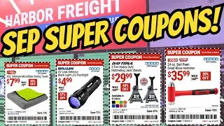 Harbor Freight September Super Coupons 🛠 ICON, Doyle, Pittsburgh & More!