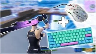 NK Cream ASMR Chill🤩 Unreal Gameplay🏆 Satisfying Keyboard Fortnite 120 FPS Smooth 4K