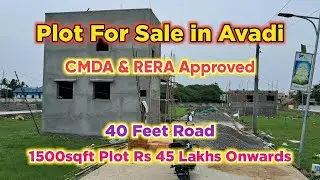 CMDA Approved Plots in Chennai Avadi