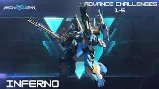 Mecha Break Inferno Advance Challenges 1-5 Guide (Fast & Optimal)