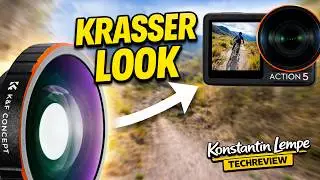 Osmo Action 5 Pro: K&F CONCEPT Weitwinkel Boot Lense im Test &ndash; besser als DJI?