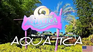 💦 AQUATICA,  Orlando, Florida, USA 🇺🇸   Walking Tour 2025   WALKING TOUR 