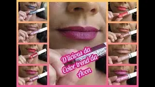 D'Licious Matte Batom Liquido da Avon Color Trend / Tatiane Sales