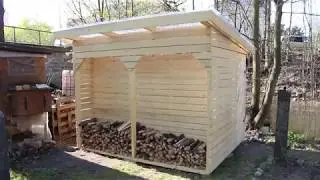 Kůlna 2,5x3m timelapse / Shed 8x10ft timelapse