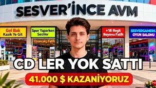 Oyun Dükkanı Açıldı! Stoklar Delirdi – SESVER’İNCE AVM Büyüyor | Mall Simulator Bölüm 3