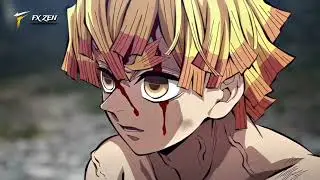 ZENITSU VS upar renk demon editing  #anime #bmwfirstvideo  