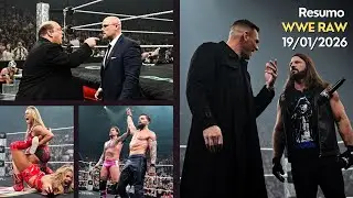 AJ STYLES P&Otilde;E A CARREIRA EM RISCO - FINN BALOR LEVA CM PUNK AO LIMITE - RESUMO WWE MONDAY NIGHT RAW