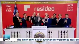 Resideo Technologies (NYSE: REZI) rings the NYSE Opening Bell