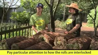 How-to Unstack a Pallet of Sod