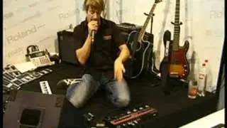 Rico Loop demonstrate the Boss RC-5O Loopstation