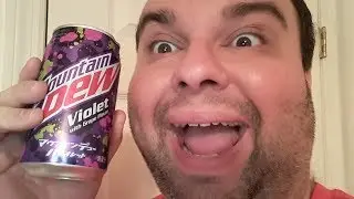 Food Review #209 American Tries Mountain Dew Violet From Japan
