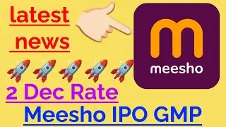 Meesho IPO Grey Market Price | #stockmarket #dhanvarsha