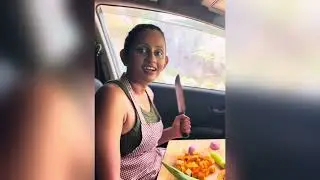 වයිෆ්ගේ රථගාය.. 😂 @kaveeandsapu