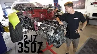 2JZ Teardown & Finding TDC | 2JZ 350z Build