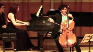 Edgar Moreau, cellist | Bach Sonata No. 3 in G minor, III. Allegro