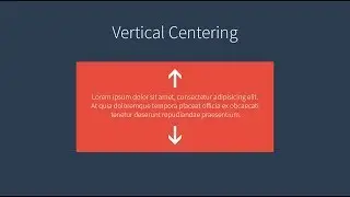 Align Text Vertically | HTML And CSS