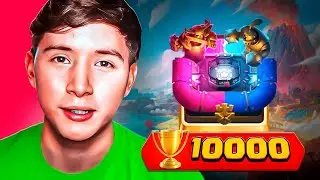 CONSIGO LAS 10.000 COPAS EN CLASH ROYALE