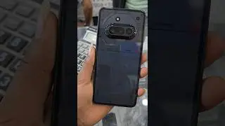 Nothing Phone 3a Black First Look #shotrs