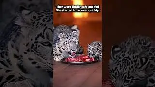 Saving a baby lynx and her mom🥹 #animals